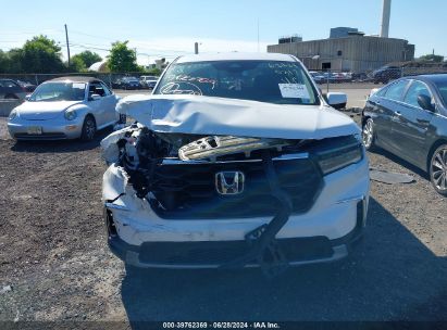 Lot #2992827881 2023 HONDA PILOT AWD EX-L 7 PASSENGER