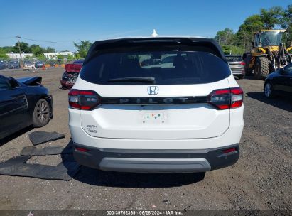 Lot #2992827881 2023 HONDA PILOT AWD EX-L 7 PASSENGER