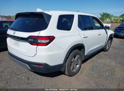 Lot #2992827881 2023 HONDA PILOT AWD EX-L 7 PASSENGER