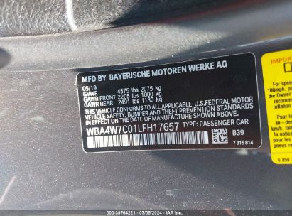 Lot #2992827880 2020 BMW 440I