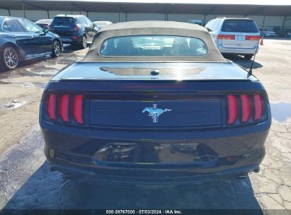 Lot #3035707938 2020 FORD MUSTANG ECOBOOST PREMIUM