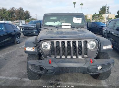 Lot #2992815444 2022 JEEP GLADIATOR RUBICON 4X4