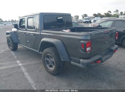 Lot #2992815444 2022 JEEP GLADIATOR RUBICON 4X4