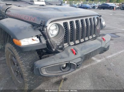 Lot #2992815444 2022 JEEP GLADIATOR RUBICON 4X4