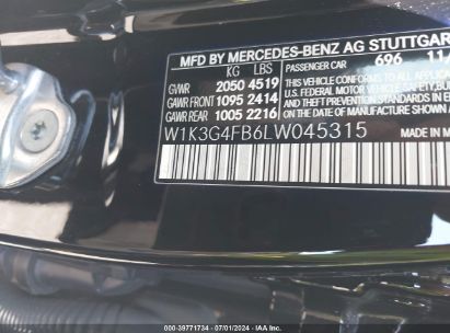 Lot #2997779555 2020 MERCEDES-BENZ A 220 4MATIC