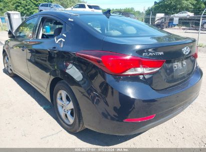 Lot #2997779550 2014 HYUNDAI ELANTRA SE