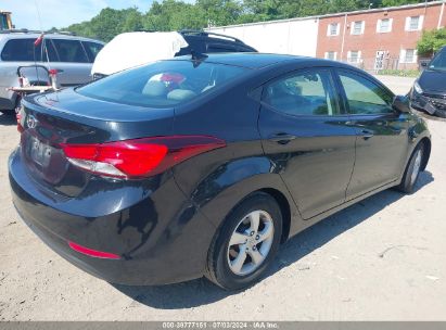 Lot #2997779550 2014 HYUNDAI ELANTRA SE