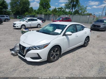 Lot #2997779539 2021 NISSAN SENTRA SV XTRONIC CVT