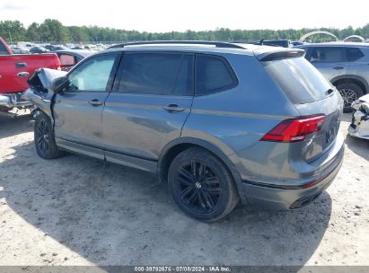 Lot #2992819188 2022 VOLKSWAGEN TIGUAN 2.0T SE R-LINE BLACK