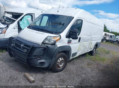 Lot #2996528765 2018 RAM PROMASTER 3500 CARGO VAN HIGH ROOF 159 WB EXT