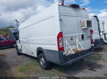 Lot #2996528765 2018 RAM PROMASTER 3500 CARGO VAN HIGH ROOF 159 WB EXT