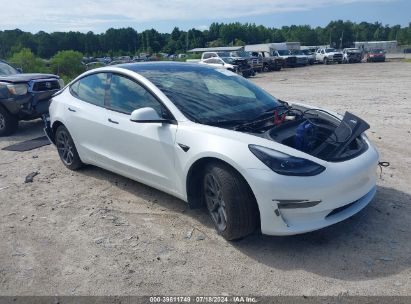 Lot #2997779412 2022 TESLA MODEL 3 REAR-WHEEL DRIVE