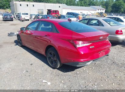 Lot #2992819158 2023 HYUNDAI ELANTRA SEL