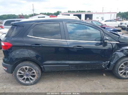 Lot #3021953508 2020 FORD ECOSPORT TITANIUM