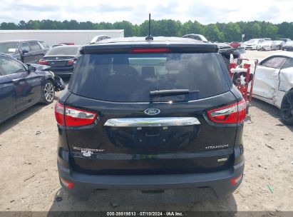 Lot #3021953508 2020 FORD ECOSPORT TITANIUM