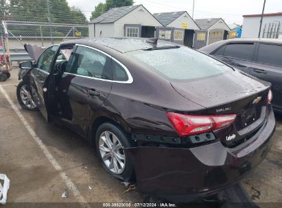 Lot #2995287131 2020 CHEVROLET MALIBU FWD LT