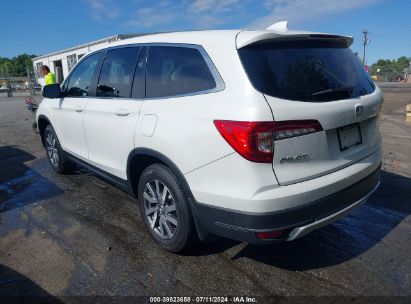 Lot #2990352000 2021 HONDA PILOT 2WD EX