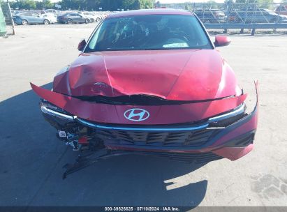 Lot #2992827861 2024 HYUNDAI ELANTRA SEL