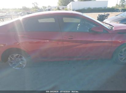 Lot #2992827861 2024 HYUNDAI ELANTRA SEL