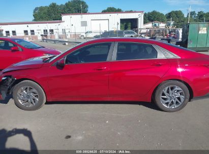 Lot #2992827861 2024 HYUNDAI ELANTRA SEL