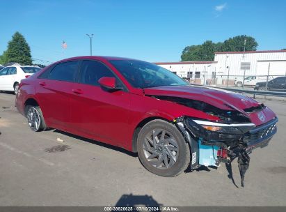 Lot #2992827861 2024 HYUNDAI ELANTRA SEL