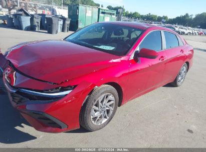 Lot #2992827861 2024 HYUNDAI ELANTRA SEL