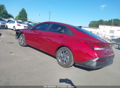 Lot #2992827861 2024 HYUNDAI ELANTRA SEL