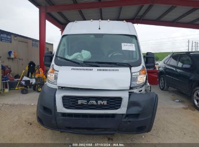 Lot #2990356976 2019 RAM PROMASTER 3500 CARGO VAN HIGH ROOF 159 WB EXT