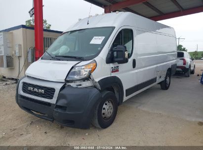 Lot #2990356976 2019 RAM PROMASTER 3500 CARGO VAN HIGH ROOF 159 WB EXT