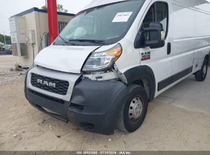 Lot #2990356976 2019 RAM PROMASTER 3500 CARGO VAN HIGH ROOF 159 WB EXT