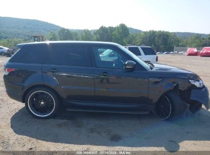 Lot #3035078866 2014 LAND ROVER RANGE ROVER SPORT 3.0L V6 SUPERCHARGED HSE/3.0L V6 SUPERCHARGED SE