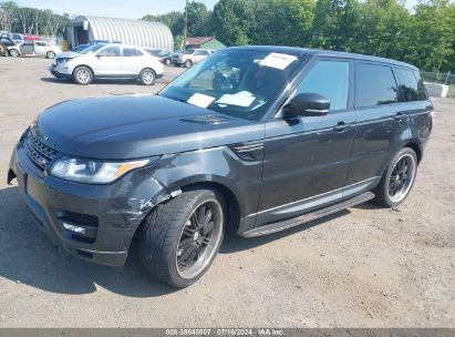 Lot #3035078866 2014 LAND ROVER RANGE ROVER SPORT 3.0L V6 SUPERCHARGED HSE/3.0L V6 SUPERCHARGED SE