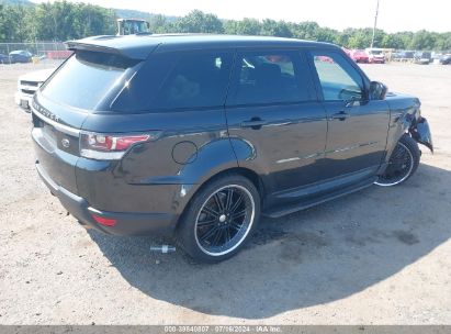 Lot #3035078866 2014 LAND ROVER RANGE ROVER SPORT 3.0L V6 SUPERCHARGED HSE/3.0L V6 SUPERCHARGED SE