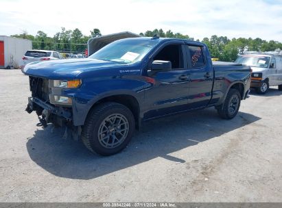 Lot #2992819144 2020 CHEVROLET SILVERADO 1500 4WD DOUBLE CAB STANDARD BED CUSTOM