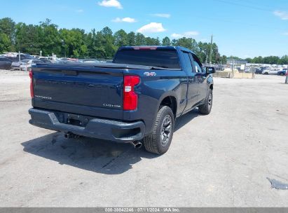 Lot #2992819144 2020 CHEVROLET SILVERADO 1500 4WD DOUBLE CAB STANDARD BED CUSTOM