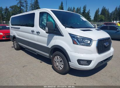 Lot #3050075696 2023 FORD TRANSIT-350 PASSENGER VAN XLT