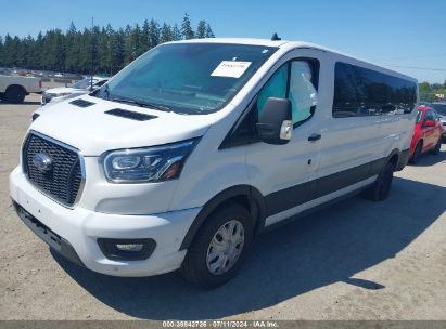 Lot #3050075696 2023 FORD TRANSIT-350 PASSENGER VAN XLT