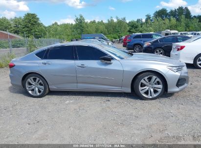 Lot #2992819139 2021 ACURA TLX TECHNOLOGY PACKAGE