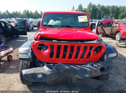 Lot #3051078269 2019 JEEP WRANGLER UNLIMITED SPORT S 4X4