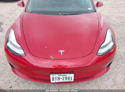 Lot #3035088592 2019 TESLA MODEL 3 LONG RANGE/MID RANGE/STANDARD RANGE/STANDARD RANGE PLUS