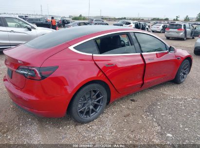 Lot #3035088592 2019 TESLA MODEL 3 LONG RANGE/MID RANGE/STANDARD RANGE/STANDARD RANGE PLUS