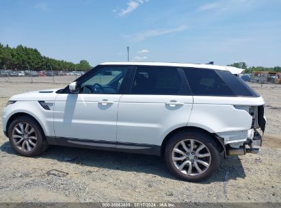 Lot #3048046817 2016 LAND ROVER RANGE ROVER SPORT 3.0L V6 SUPERCHARGED HSE