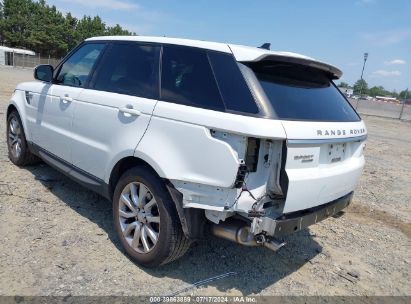 Lot #3048046817 2016 LAND ROVER RANGE ROVER SPORT 3.0L V6 SUPERCHARGED HSE