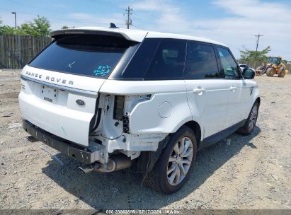 Lot #3048046817 2016 LAND ROVER RANGE ROVER SPORT 3.0L V6 SUPERCHARGED HSE