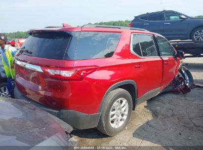 Lot #3035078749 2020 CHEVROLET TRAVERSE FWD LT LEATHER