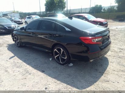 Lot #2992819129 2021 HONDA ACCORD SPORT