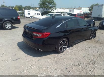 Lot #2992819129 2021 HONDA ACCORD SPORT