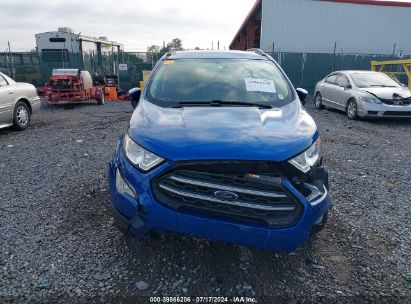 Lot #3021953389 2020 FORD ECOSPORT SE