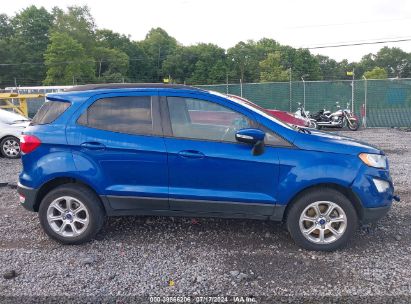 Lot #3021953389 2020 FORD ECOSPORT SE