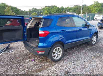 Lot #3021953389 2020 FORD ECOSPORT SE